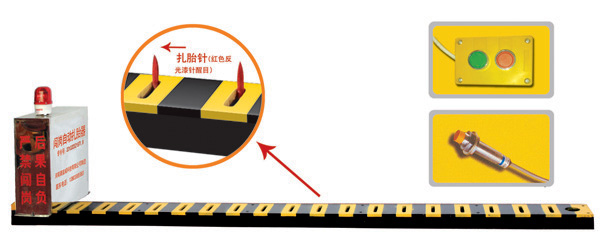 V3嵌入式闖崗自動(dòng)扎胎器/阻車(chē)器